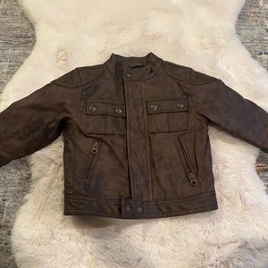 Baby Gap Faux Leather Moto Jacket
